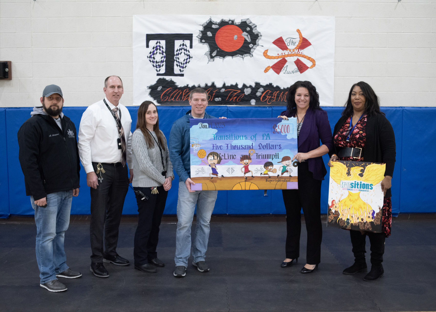 SCI-Coal Township inmate organizations donate to Transitions of PA